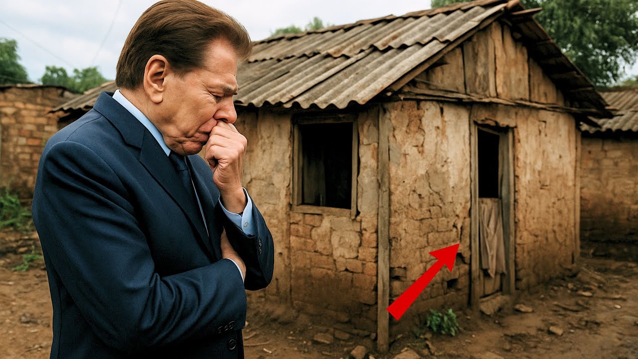 SILVIO SANTOS SEGUE sua faxineira até sua CASA… O que ele VÊ o faz DESABAR em LÁGRIMAS
