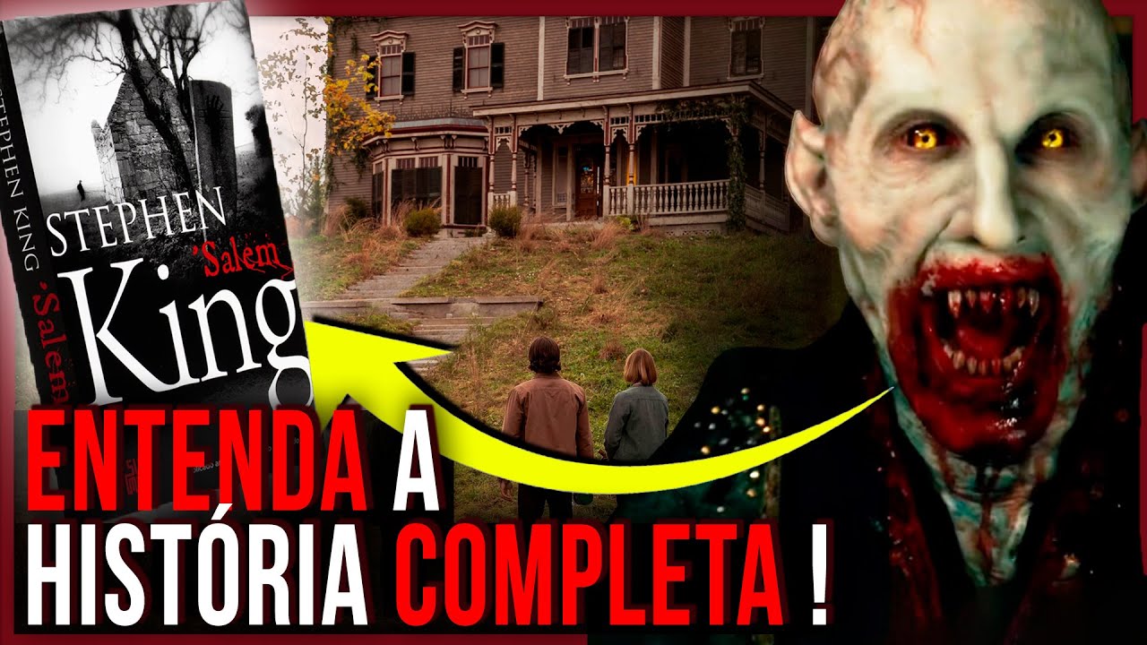 A SAGA COMPLETA de SALEM - A HORA DO VAMPIRO: A MALDIÇÃO DA CIDADE e A CASA MARSTEN | PARTE 1