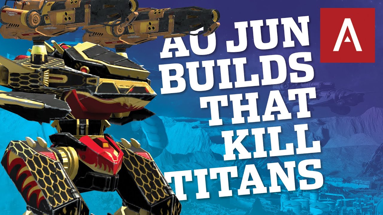 War Robots - Top Ao Jun Setups To Kill Titans | WR Max Gameplay