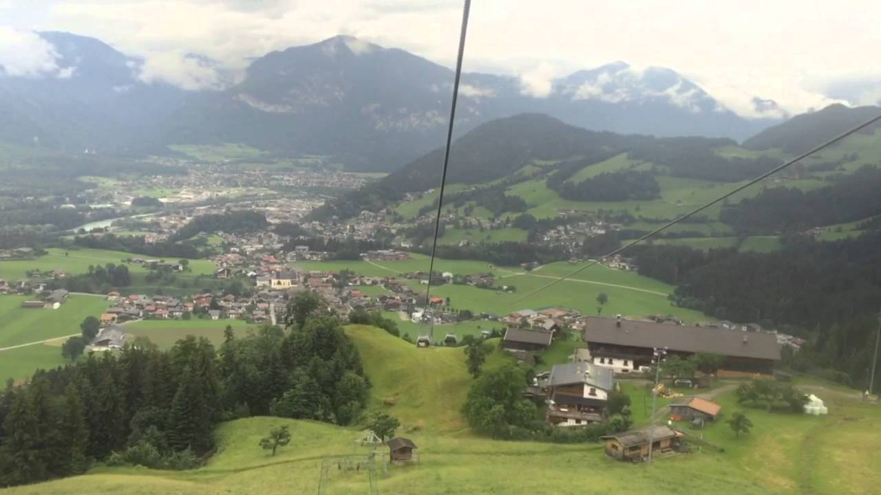 Descendig with Reitherkogelbahn in Reith Im Alpbachtal