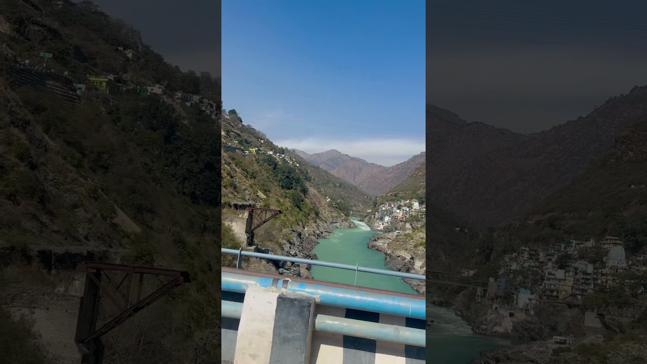 Beautiful View of Devprayag #uttarakhand #travel #nature #roadtrip #ukhills