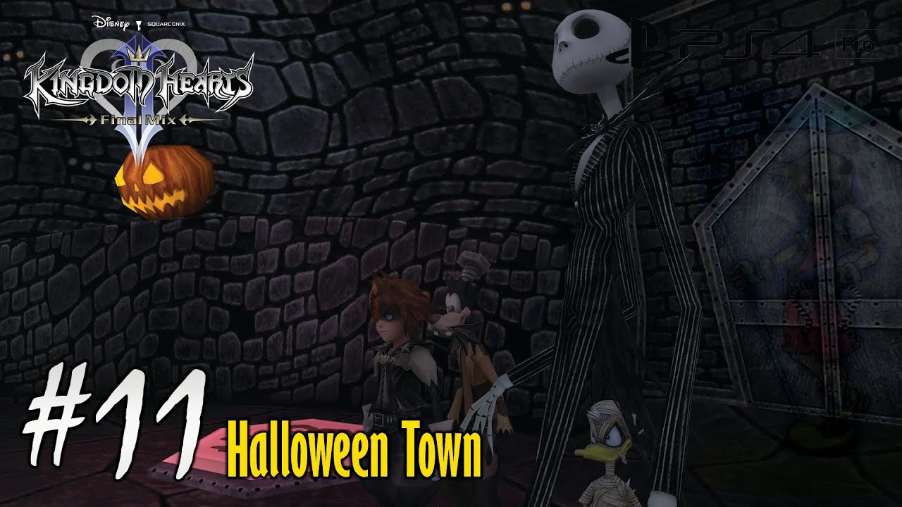 KINGDOM HEARTS: FINAX MIX - Halloween Town (Walkthrough ~ No Commentary) [1080p HD]