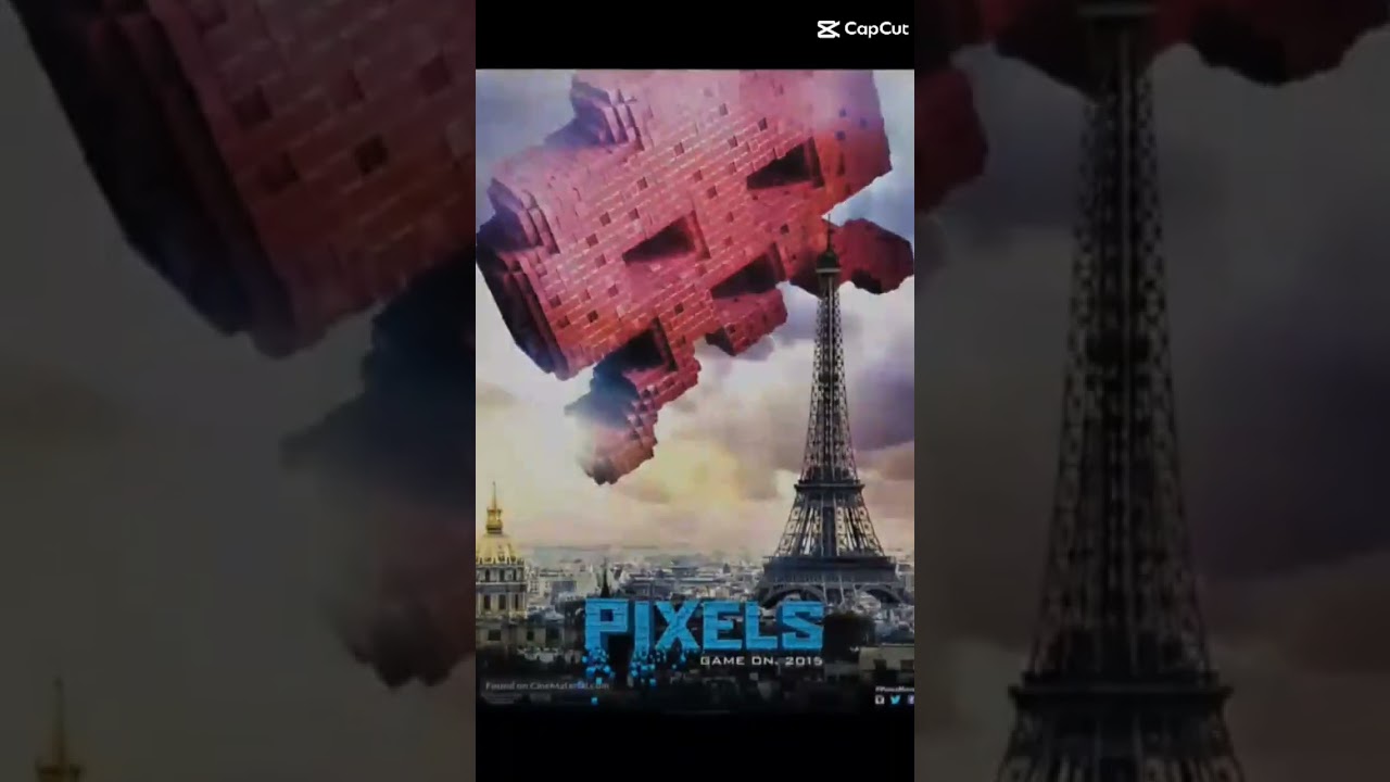Pixels (2015) #capcut #edit #pixels #movie #aliens #invasion #games
