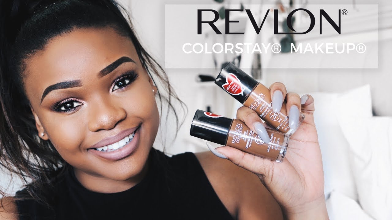 Revlon® ColorStay® Makeup | Unboxing, Tutorial & Review | Cynthia Gwebu