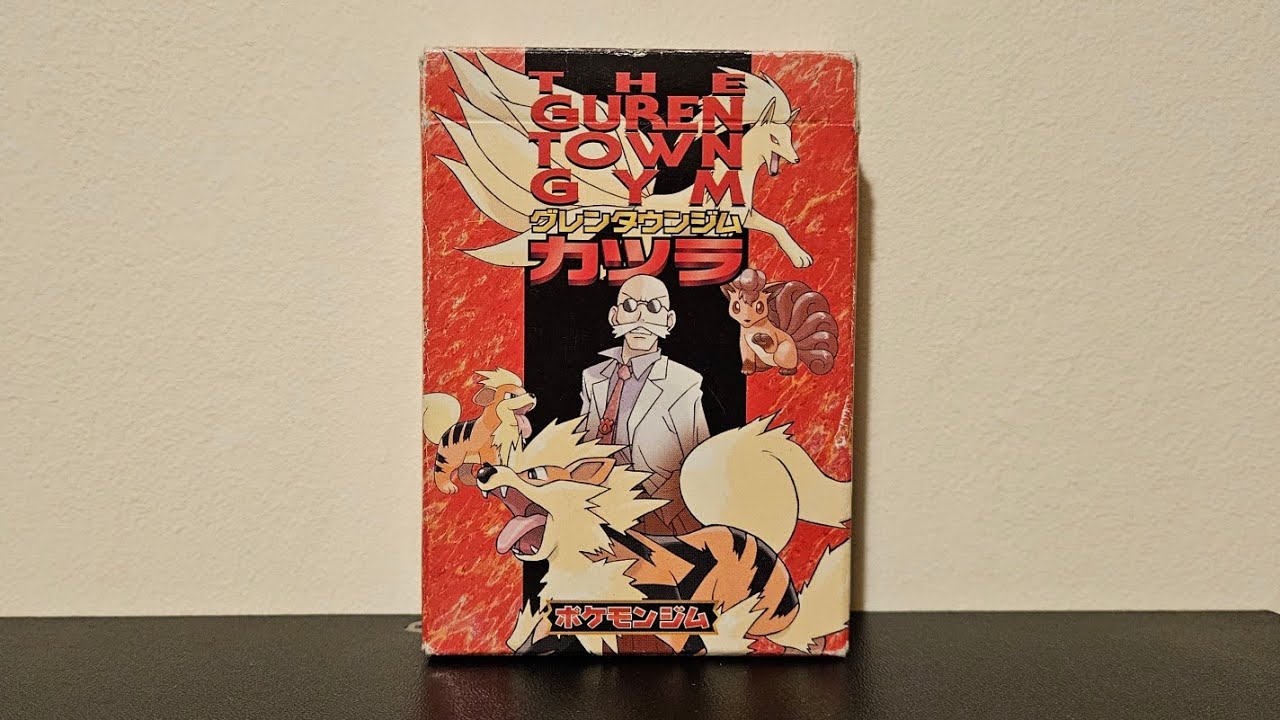 Guren Town Gym Deck | Japanese Gym Challenge | Old School Pokémon TCG
