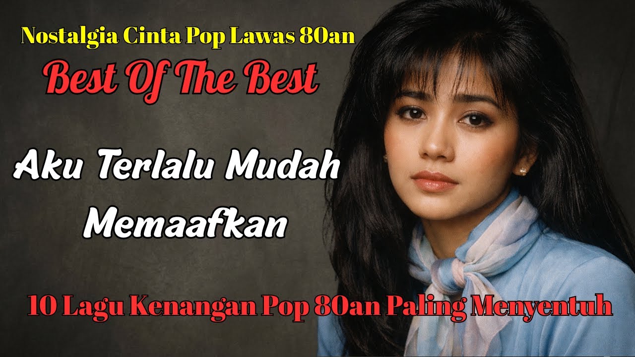ALBUM POP LAWAS 80AN TERBAIK | Aku Terlalu Mudah Memaafkan & Lagu Kenangan Patah Hati