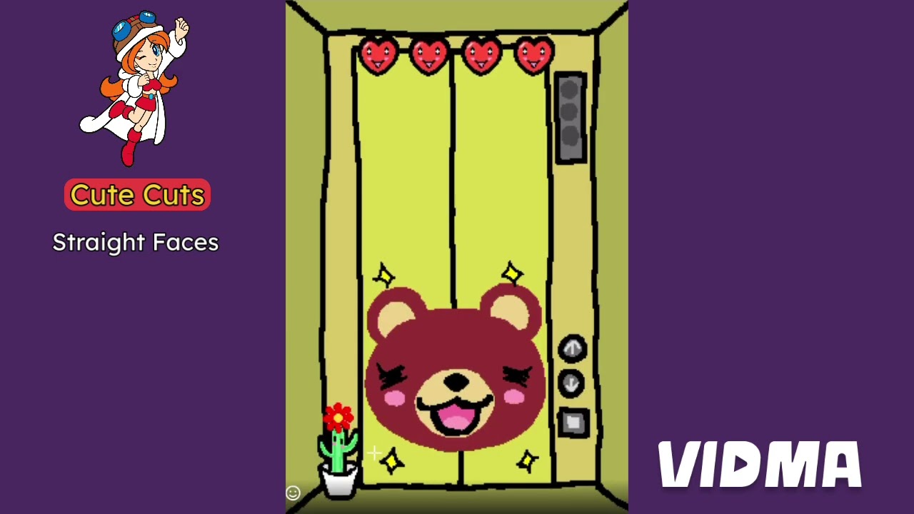 WarioWare: Touched! - Mona's Cute Cuts Microgames - Straight Faces