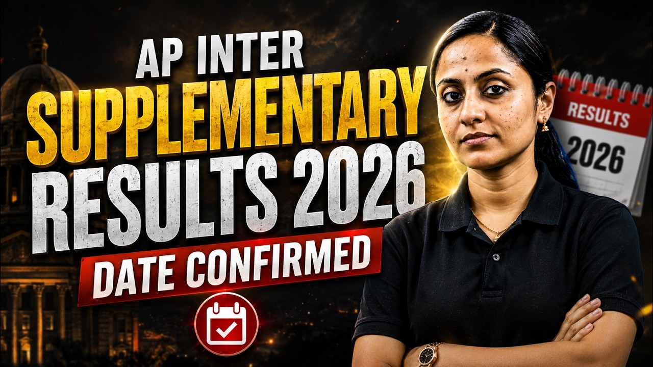 AP Inter Supplementary Results 2026: Official Date Confirmed for Tomorrow!