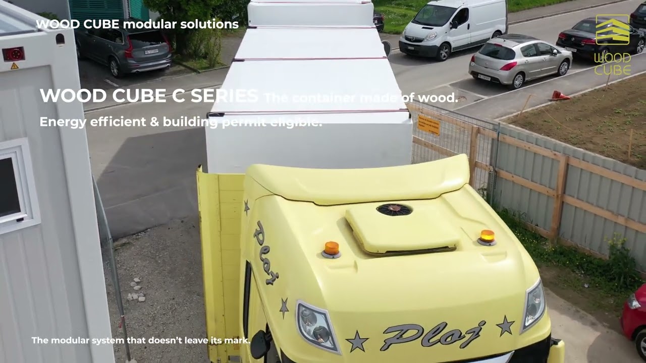 WOOD CUBE is modular living.