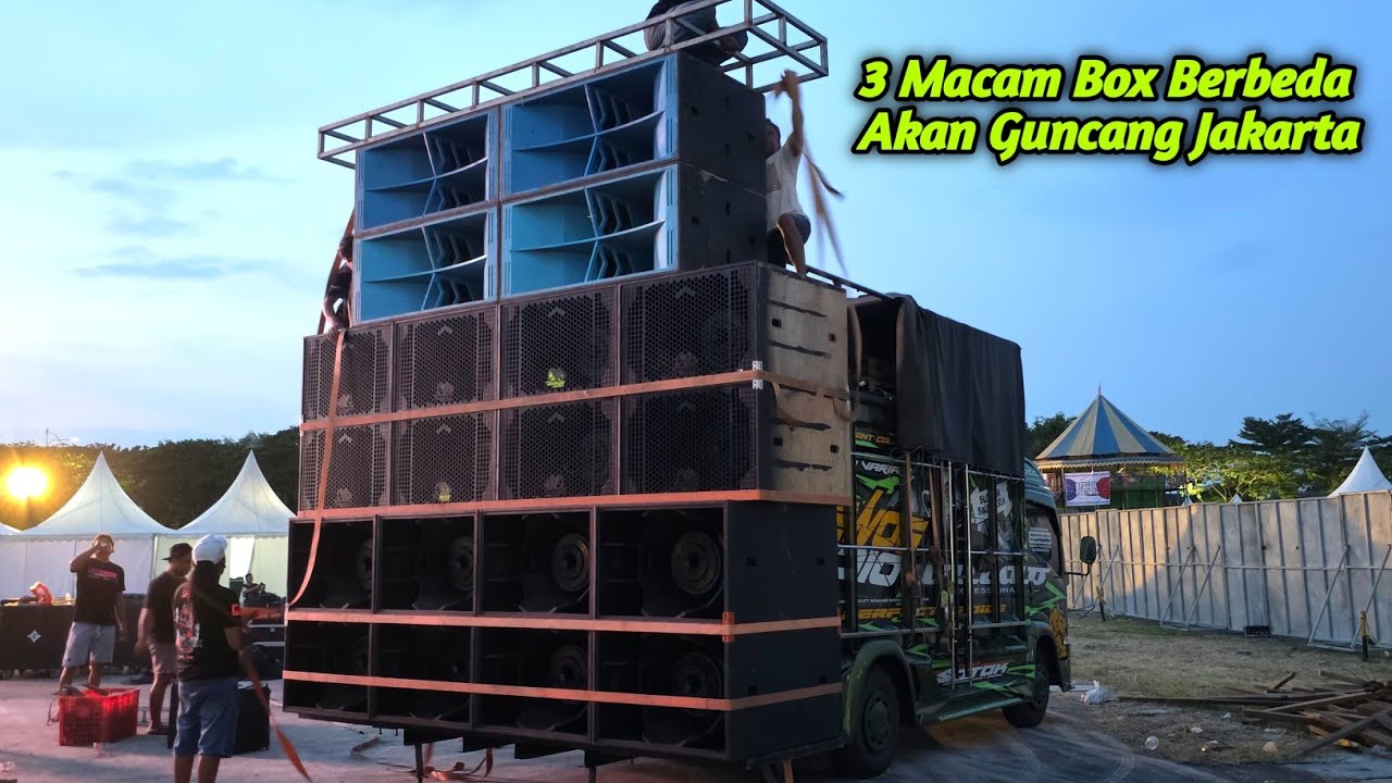 Proses Loading Brewog  3 macam Box Berbeda siap Guncang Jakarta 🔥