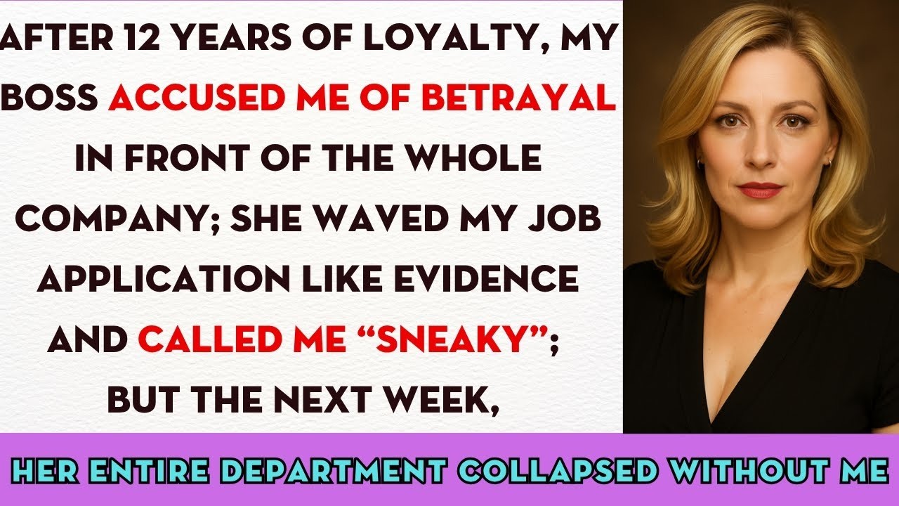 Manager Fired Me For Job Searching After Refusing Giving Me Raises For 4 Years  Lost Her Mind Whe