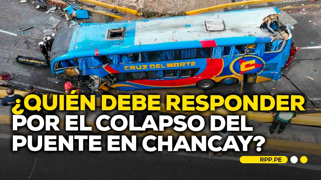 Colapso del puente en Chancay: ¿Cuáles son las consecuencias legales de este incidente? #ROTATIVARPP
