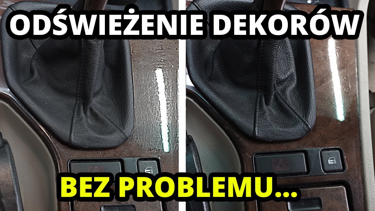JAK ODŚWIEŻYĆ DEKORY WE WNETRZU SAMOCHODU - Zrób to sam !