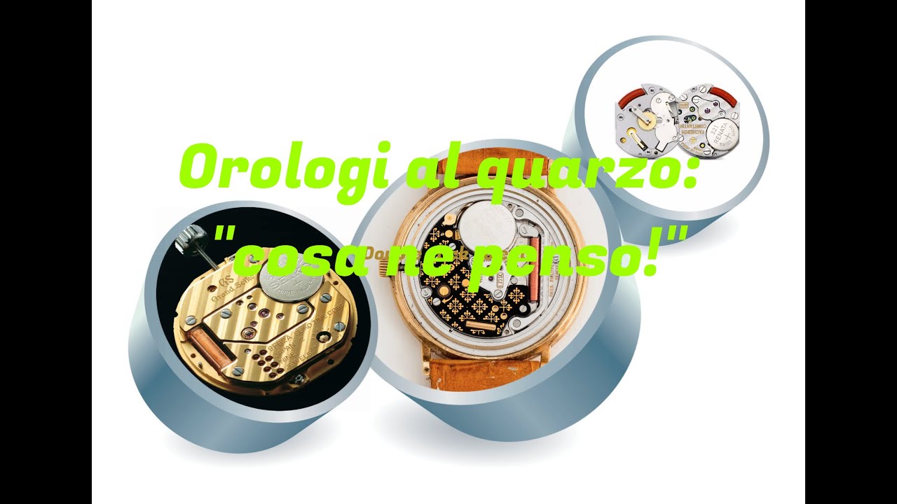 Orologio al quarzo: