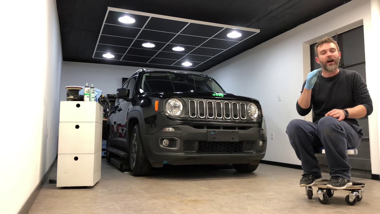 Jeep Renegade Tratamiento Cerámico - Corrección intermedia y Protección Gtechniq EXO  2 años
