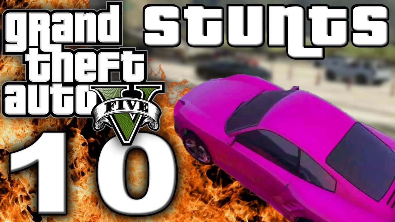GTA 5 Stunts #10 (GTA V Jumps, Stunts and Crashes)