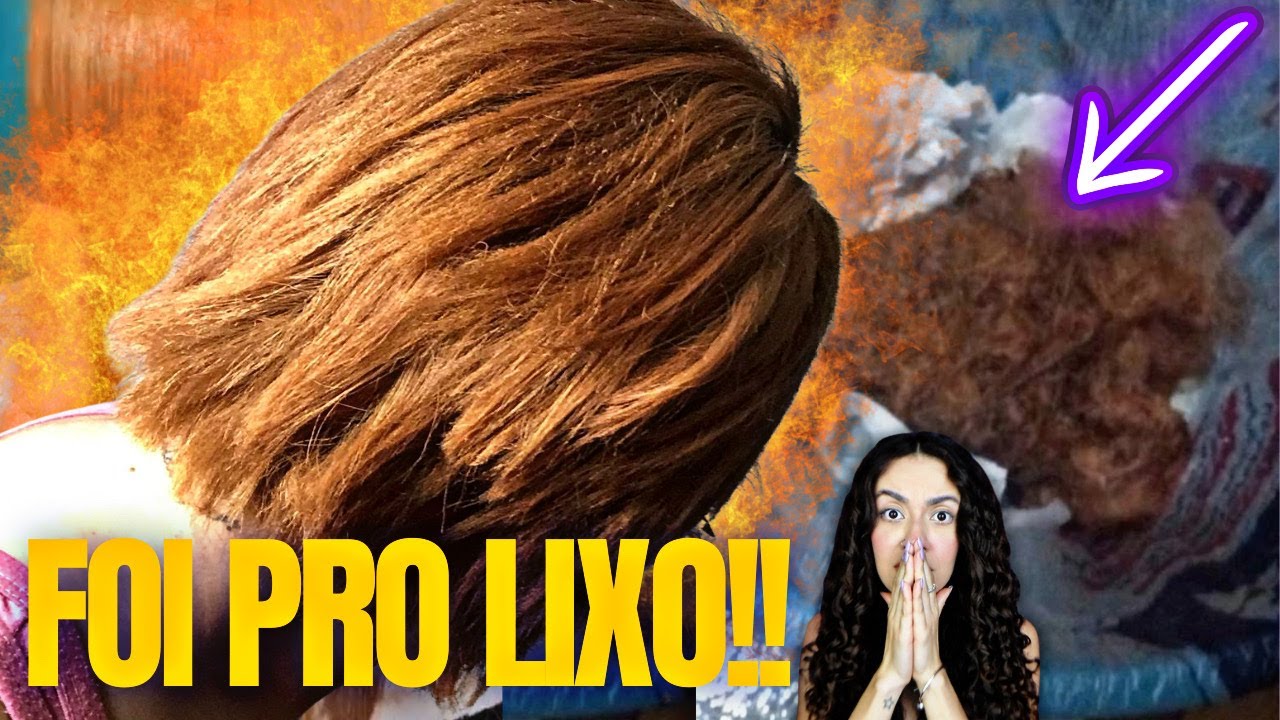 MENINA USOU RELAXAMENTO DA VÓ E PERDEU O CABELO!! CAIU TUDO!!