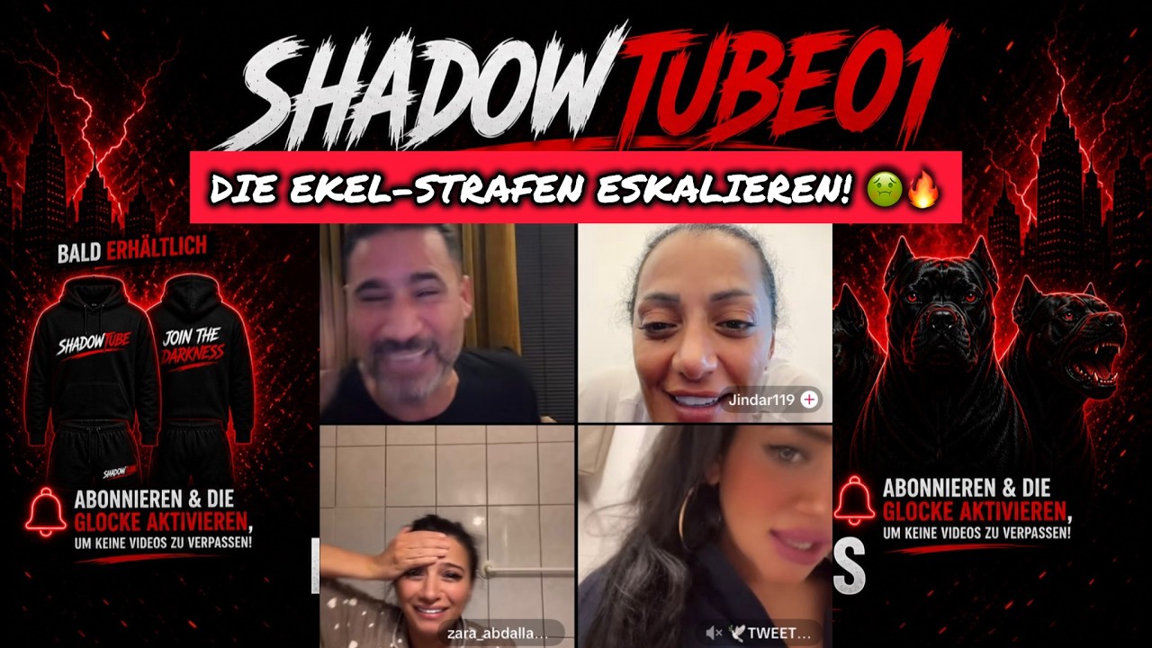 🔴 LIVE | YASSER ABOUCHAKER & 3 DAMEN LIVE! 😂😱 DIESE EKEL-STRAFEN SIND NICHT MEHR NORMAL! 