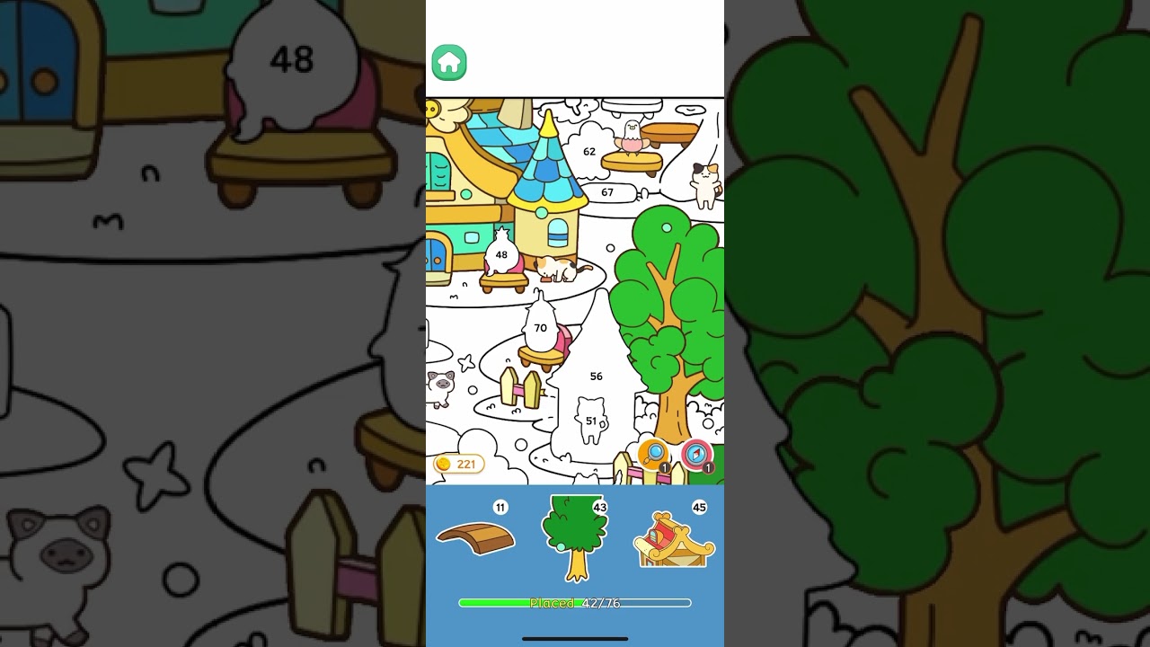 Sticker Town: Peaceful Village 