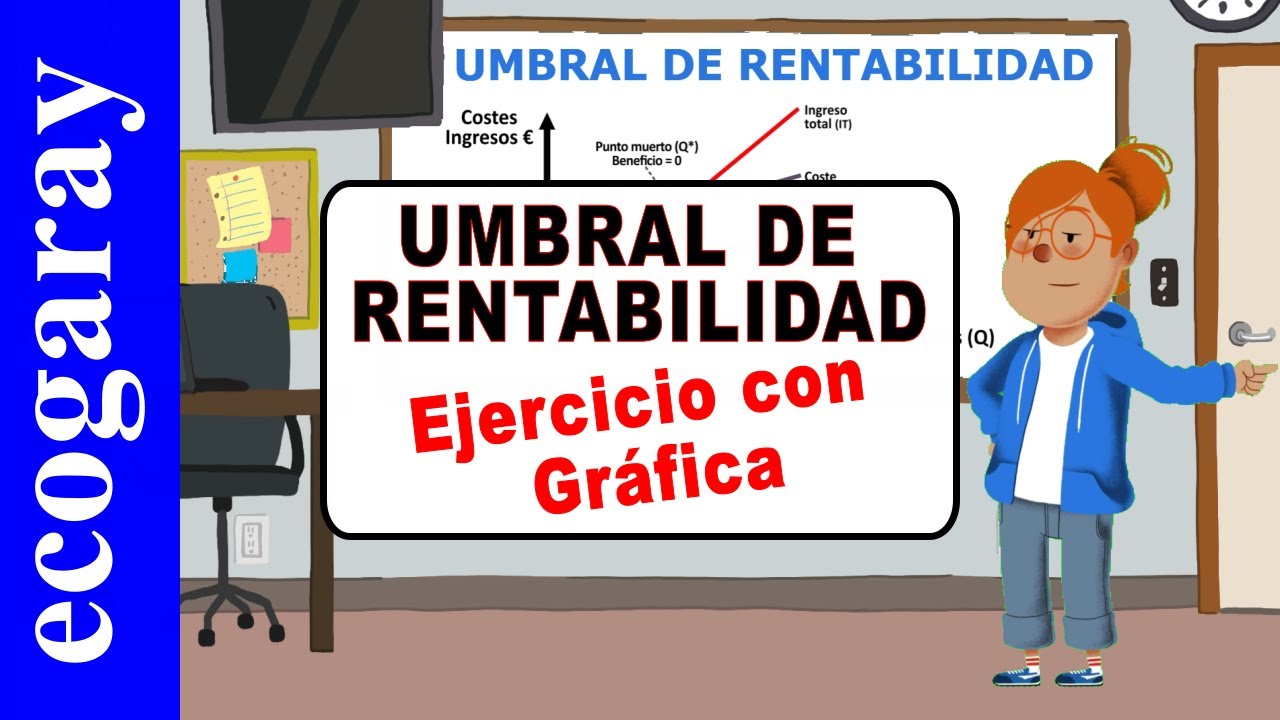 Umbral de Rentabilidad (Punto Muerto) explicado paso a paso con Gráfica