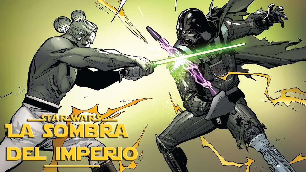 El Combate De Darth Vader Contra El Jedi Exiliado Para Robarle Su Sable De Luz - Star Wars -