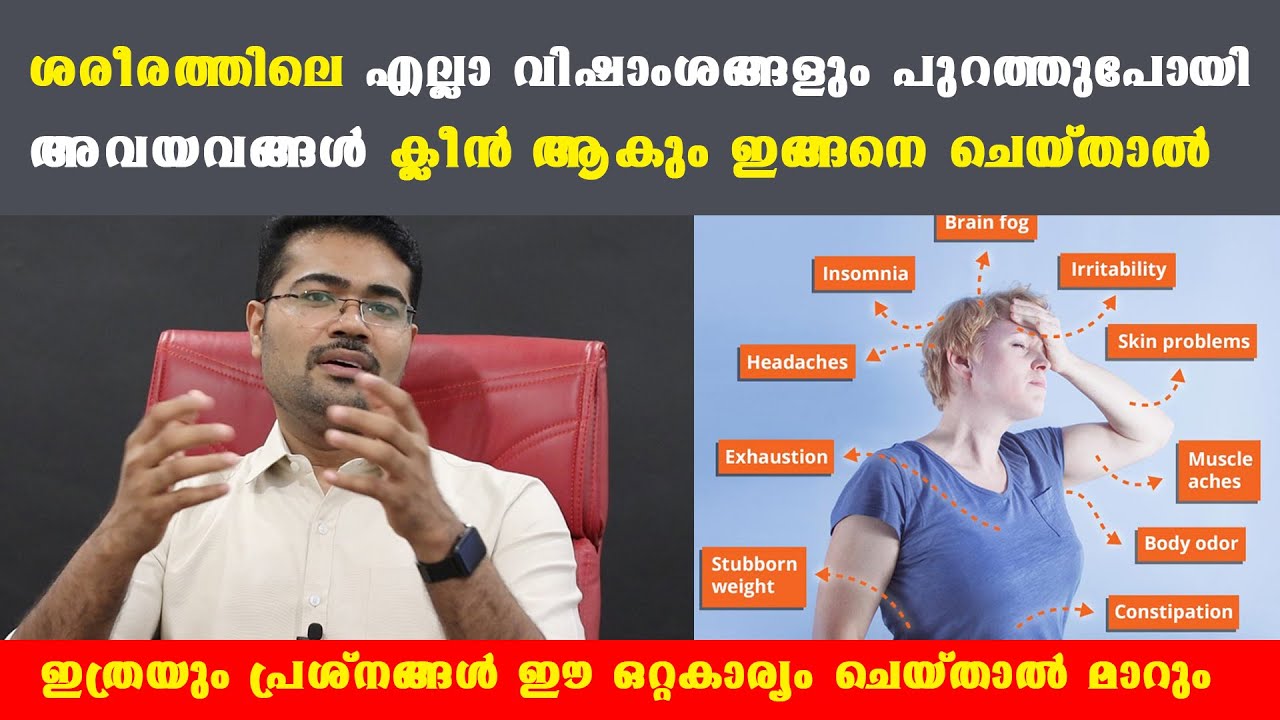 ഭക്ഷണത്തിലൂടെ  അടിഞ്ഞുകൂടി ഇരിക്കുന്ന വിഷാംശം എല്ലാം പുറത്തു പോയി ക്ലീൻ ആകാൻ: @drmanojjohnson787
