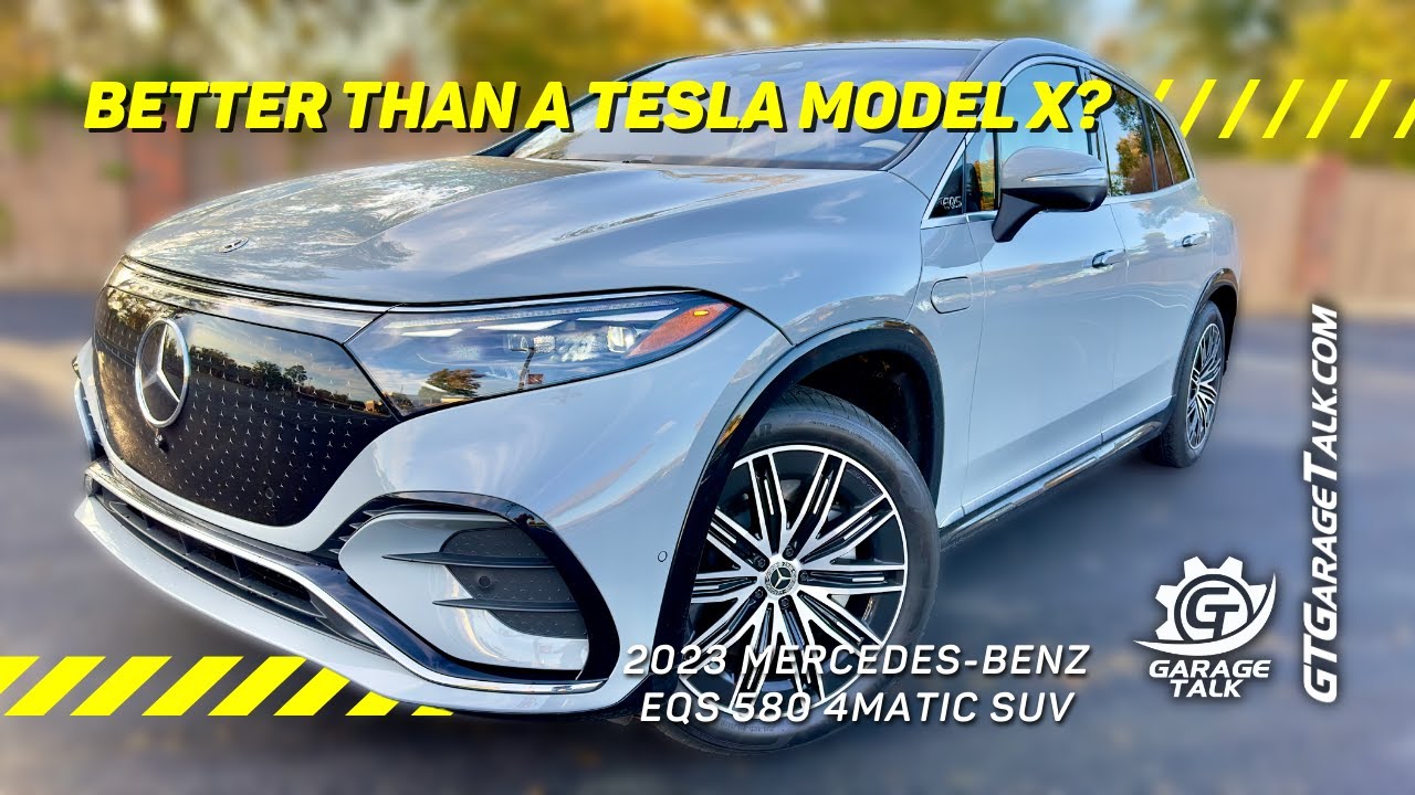 Лучше, чем Tesla Model X? Внедорожник Mercedes-Benz EQS 580 4MATIC 2023 года