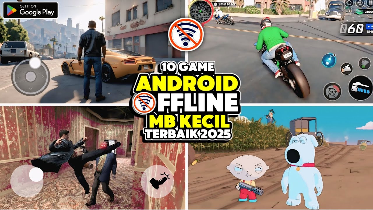 Recommended ‼️10 game offline terbaik 2025 android mb kecil
