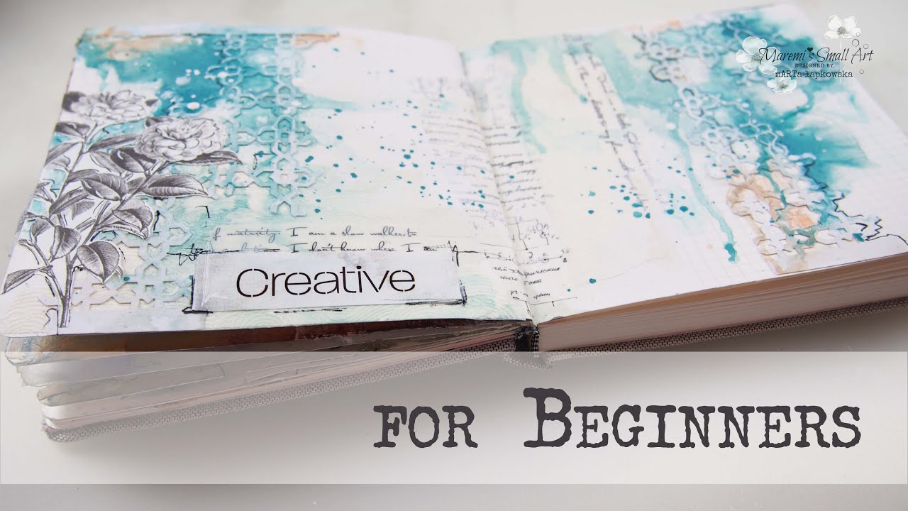 ONLY 5 Supplies JOURNAL Page ~ ✂️ Maremi's Small Art