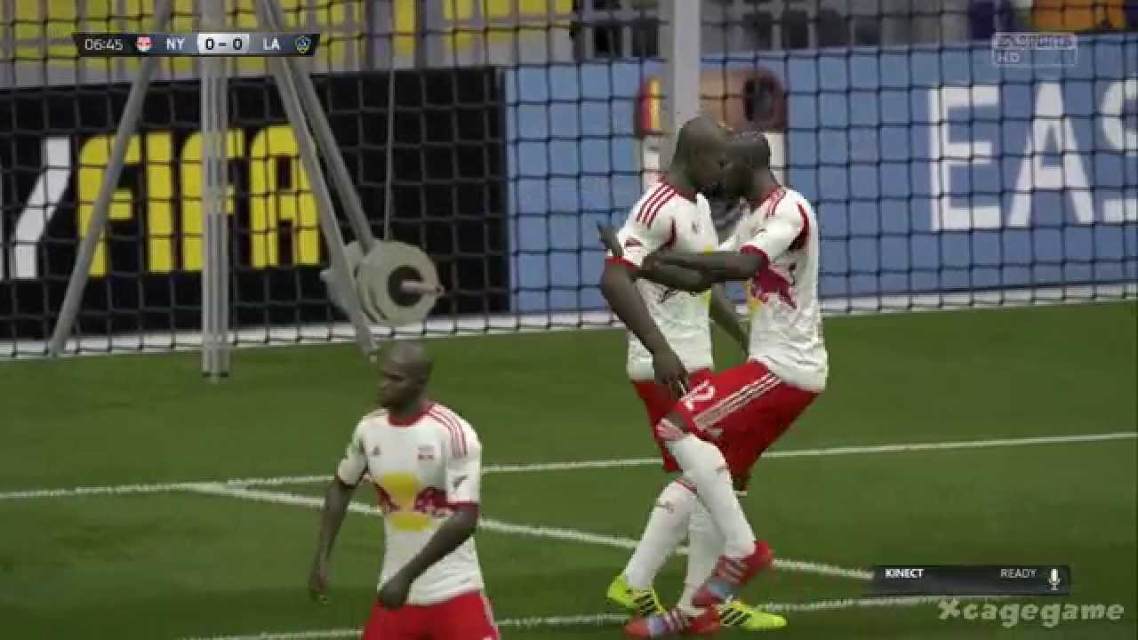 FIFA 15 - Gameplay - Red Bull New York VS LA Galaxy [ HD ]