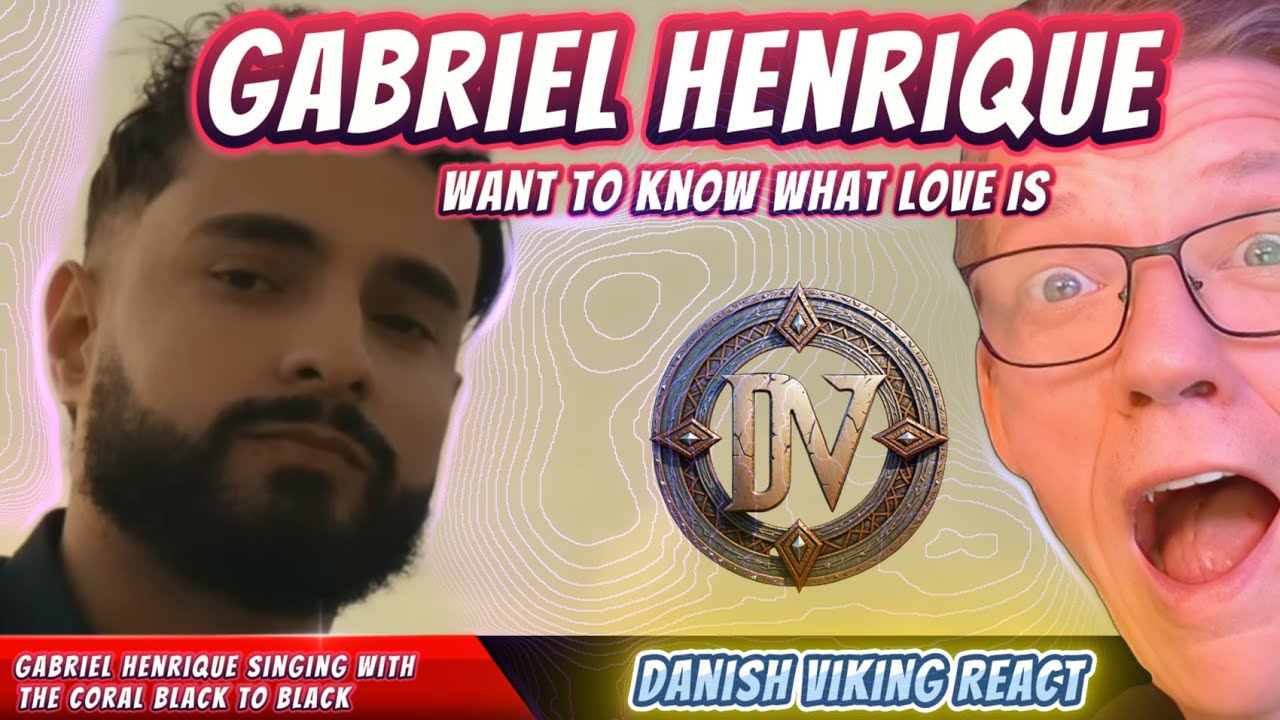 Gabriel Henrique Reaction to I Want to Know What Love Is #gabrielhenrique #gabrielhenriquereaction