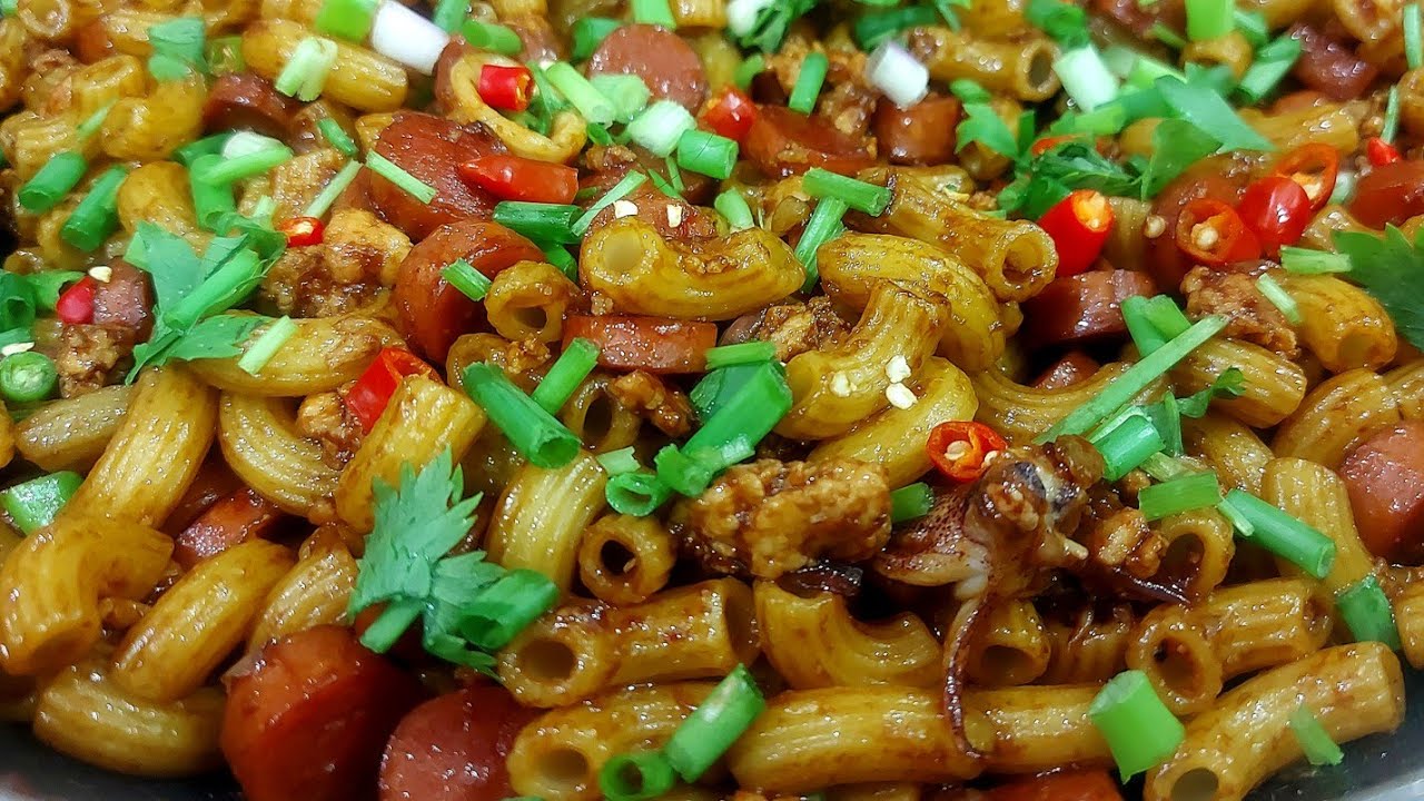 Macaroni Goreng Simple Sesedap Rasa Masak Sekuali Boleh Makan Ulang² Kali