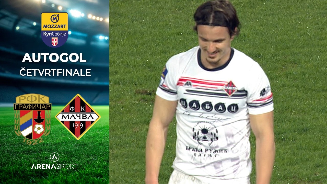 Malerozni Jovanović postiže autogol | Grafičar - Mačva | Kup Srbije četvrtfinale | 04. mart 2026.