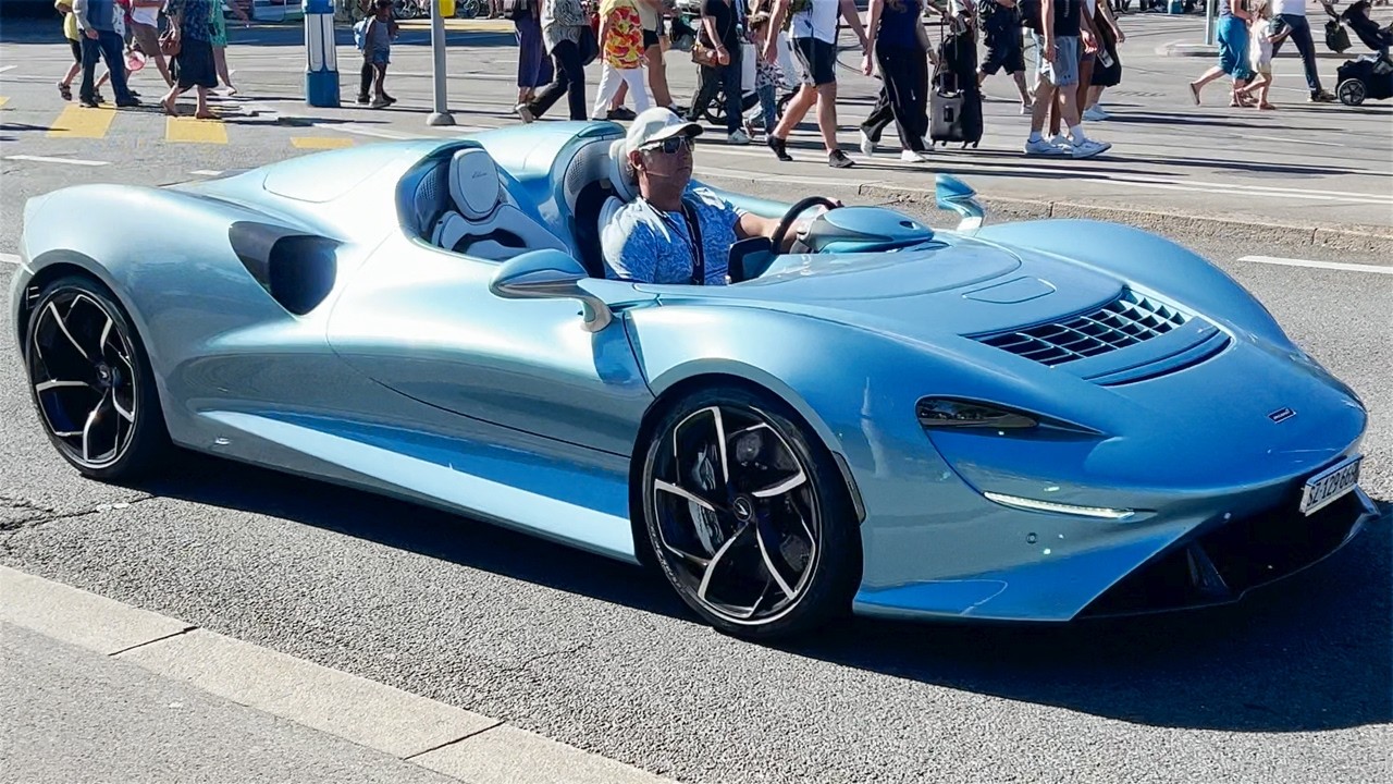 Supercars in Zurich McLaren Elva 🤯 Swiss 4K Carspotting 2025 🇨🇭