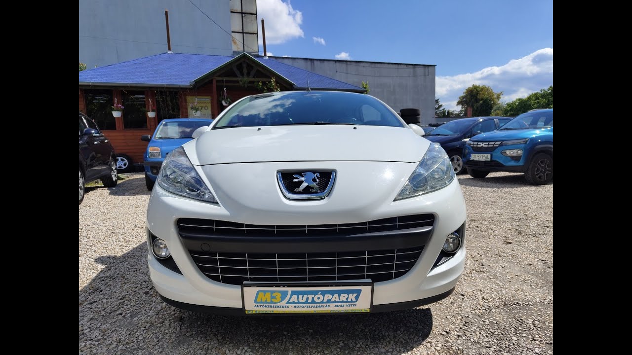 Peugeot 207 CC 1.6 HDI Teszt - Bemutató - Eladó