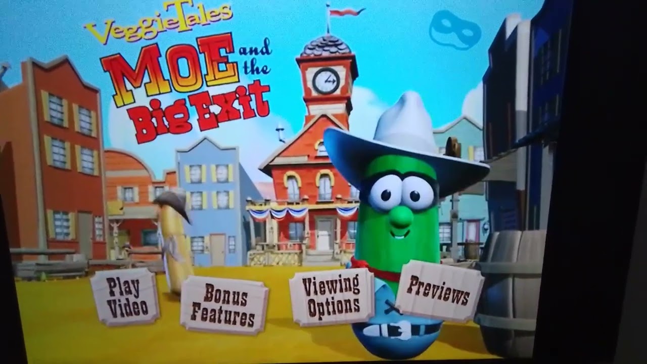 VeggieTales: Moe and the Big Exit 2007 DVD Menu Walkthrough