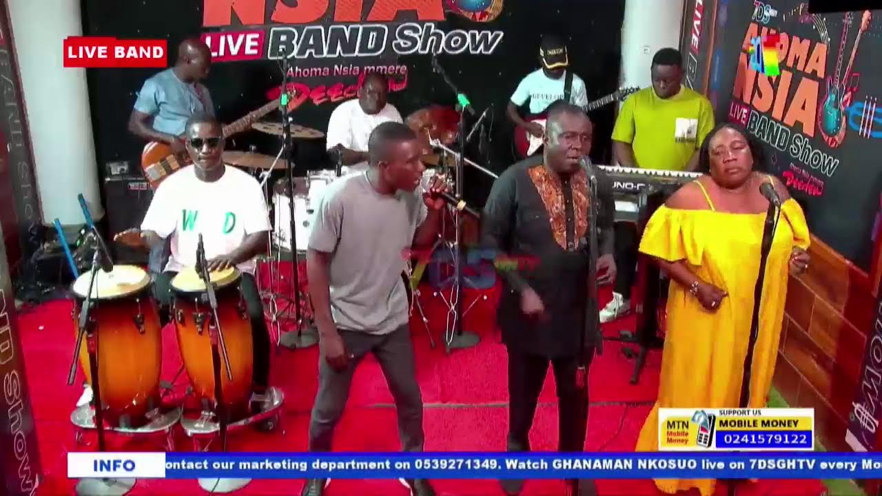 AHOMA NSIA LIVE BAND SHOW ||02 04  2025 ||
