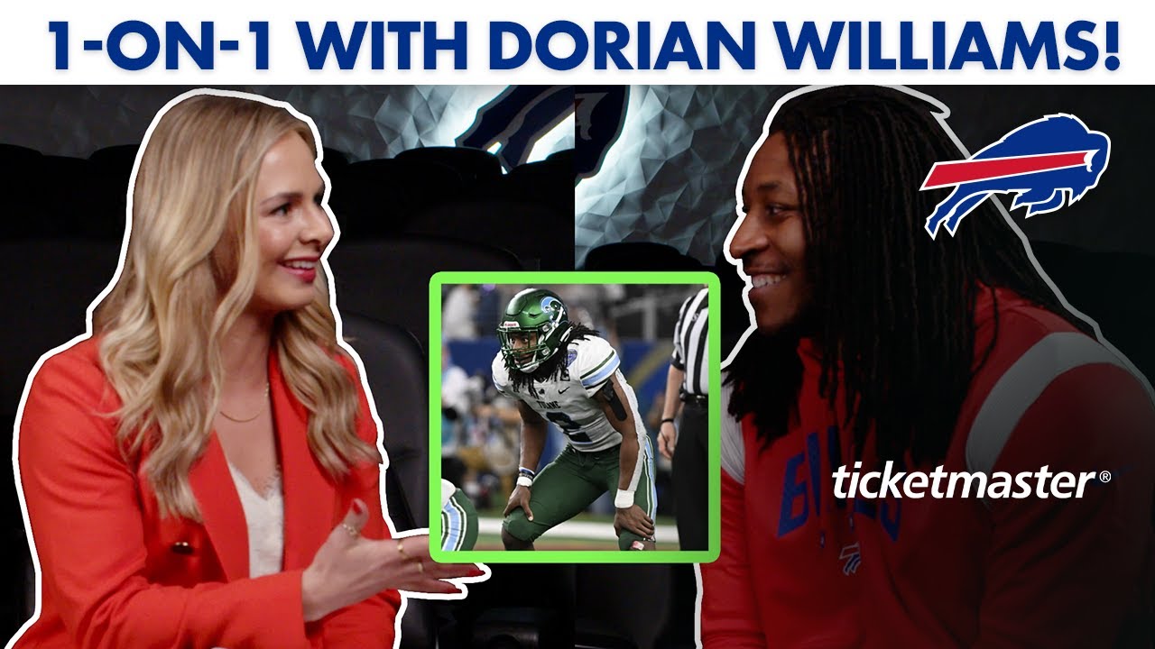Inside Access With Buffalo 2023 Third Round Draft Pick, Dorian Williams! | Buffalo Bills | NFL Draft