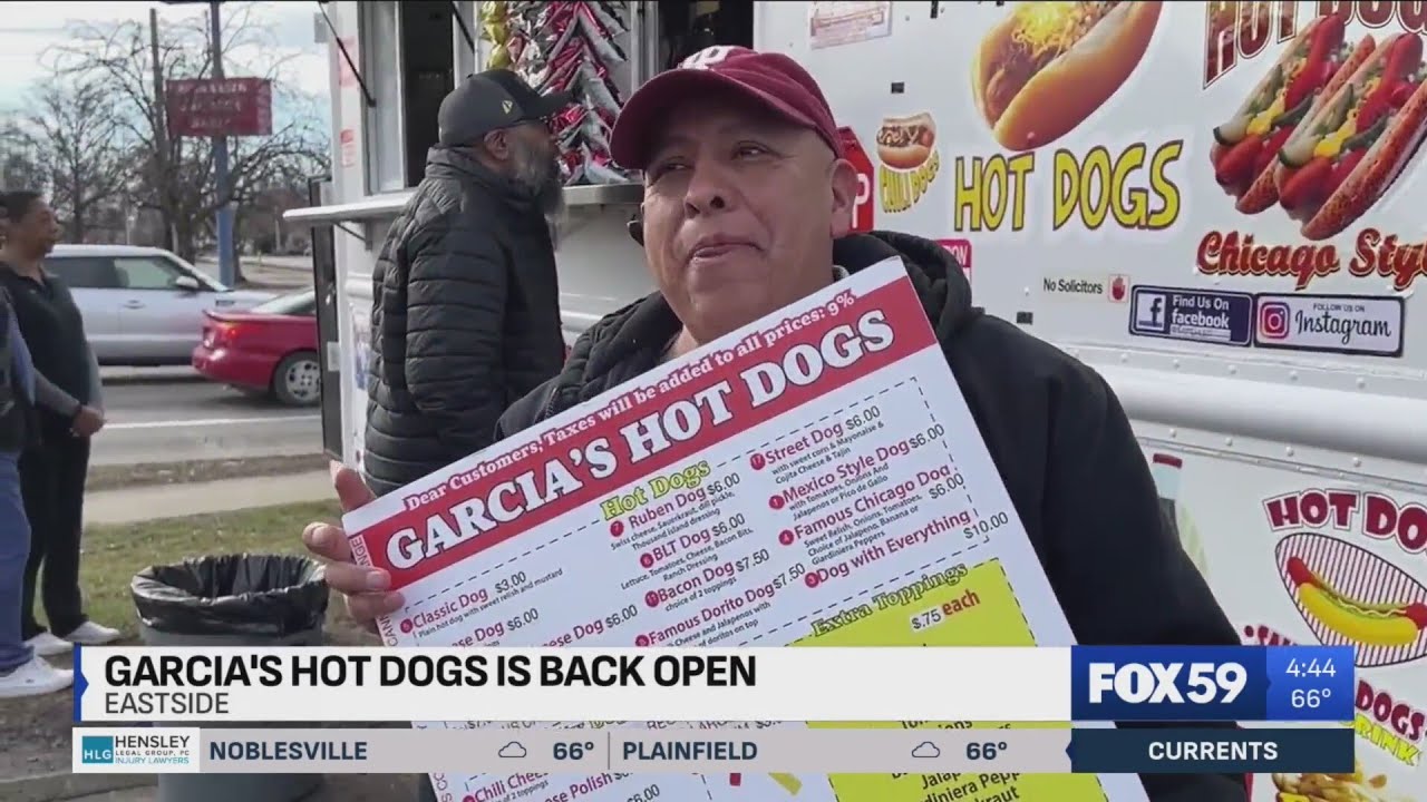 Garcia's Hot Dog food truck opens