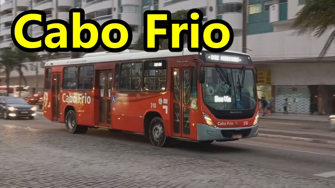 Cabo Frio - Torinos 2014 para todos os lados - Movimentação de ônibus urbanos