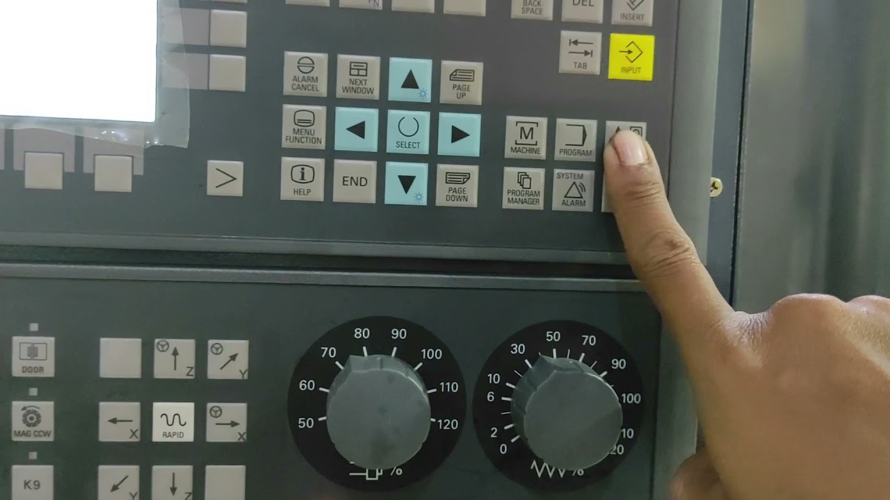Siemens #808D Advance Milling | pengenalan #tombol pengoperasian yang penting