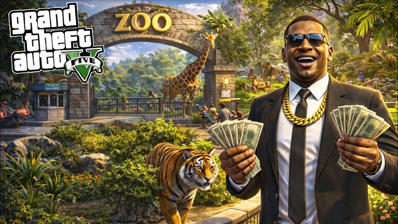Bought the Entire Zoo in GTA V… And Made Millions! 🐅💰