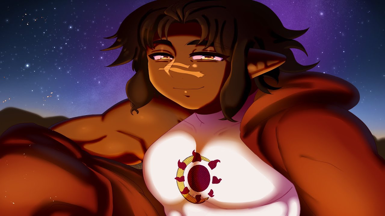 ASMR Dilf Sun Elf Relaxes with You