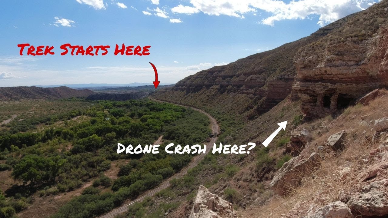 Drone Recovery at an Ancient Cliff Dwelling