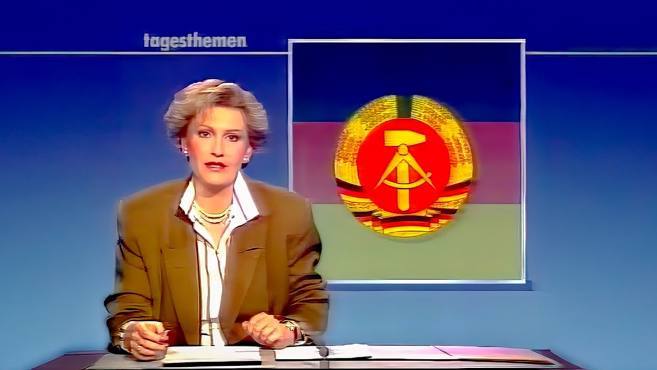 ARD-Tagesthemen mit Sabine Christiansen 02.11.1989