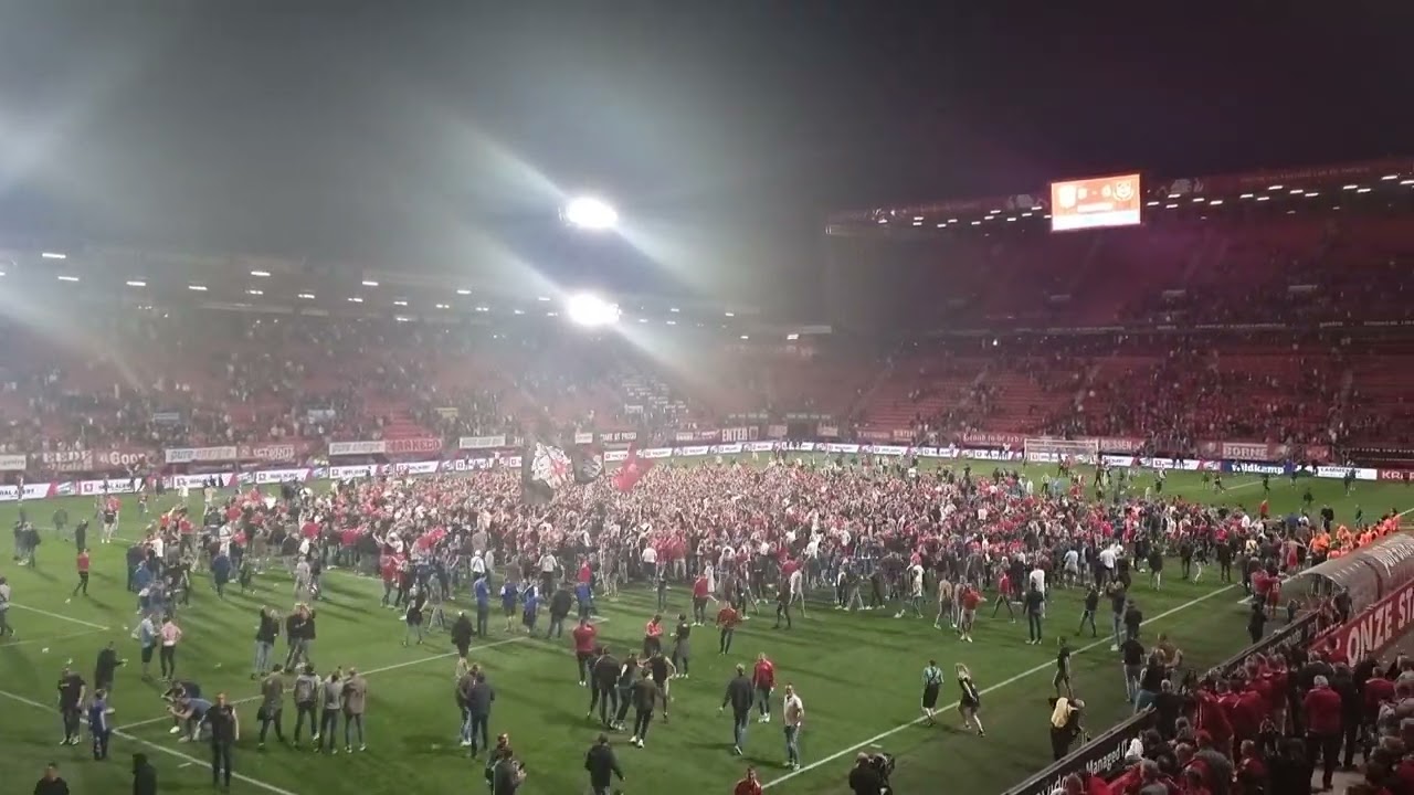 Lange afloop FC Twente - FC Groningen 3-0 WIJ GAAN EUROPA IN!