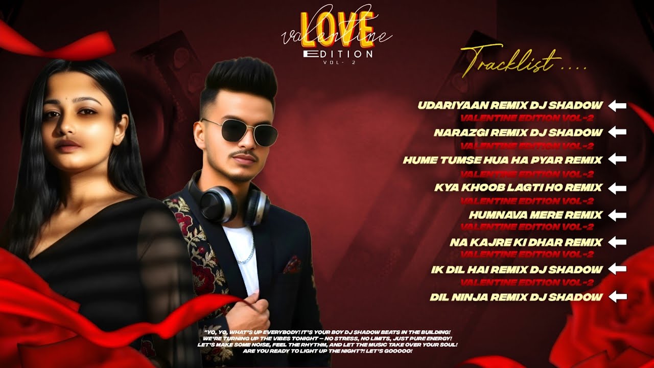 Non-Stop Romantic Love Mashup 2026 ❤️ Valentine Edition Vol-2 | DJ Remix Jukebox