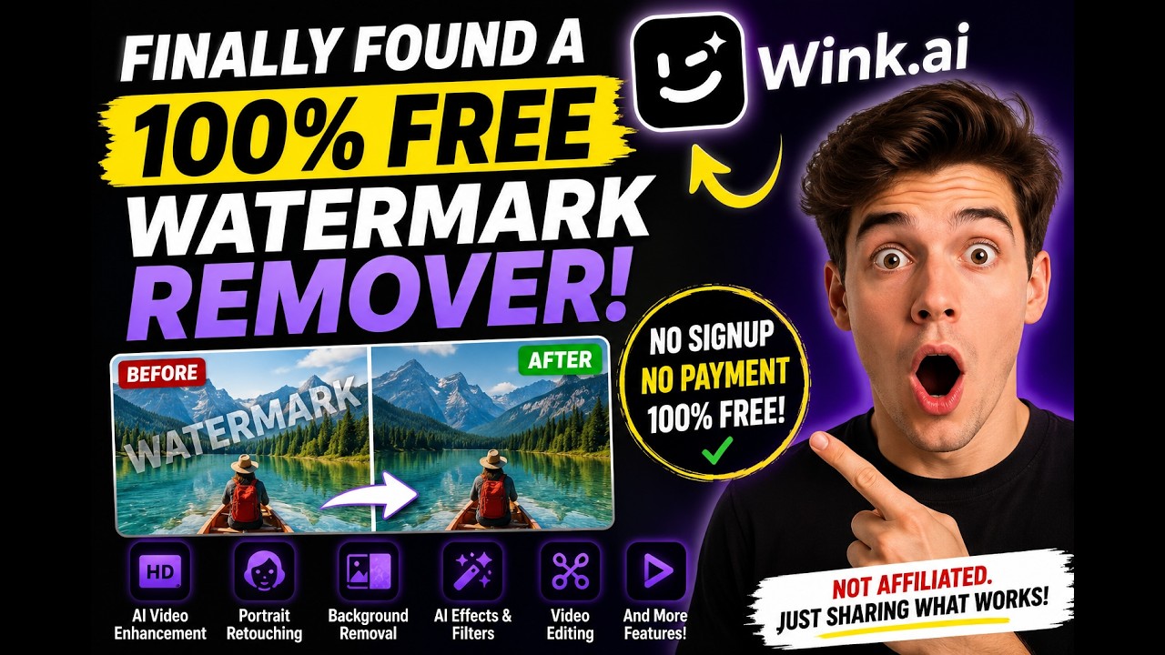 Free Video Watermark Remover tool