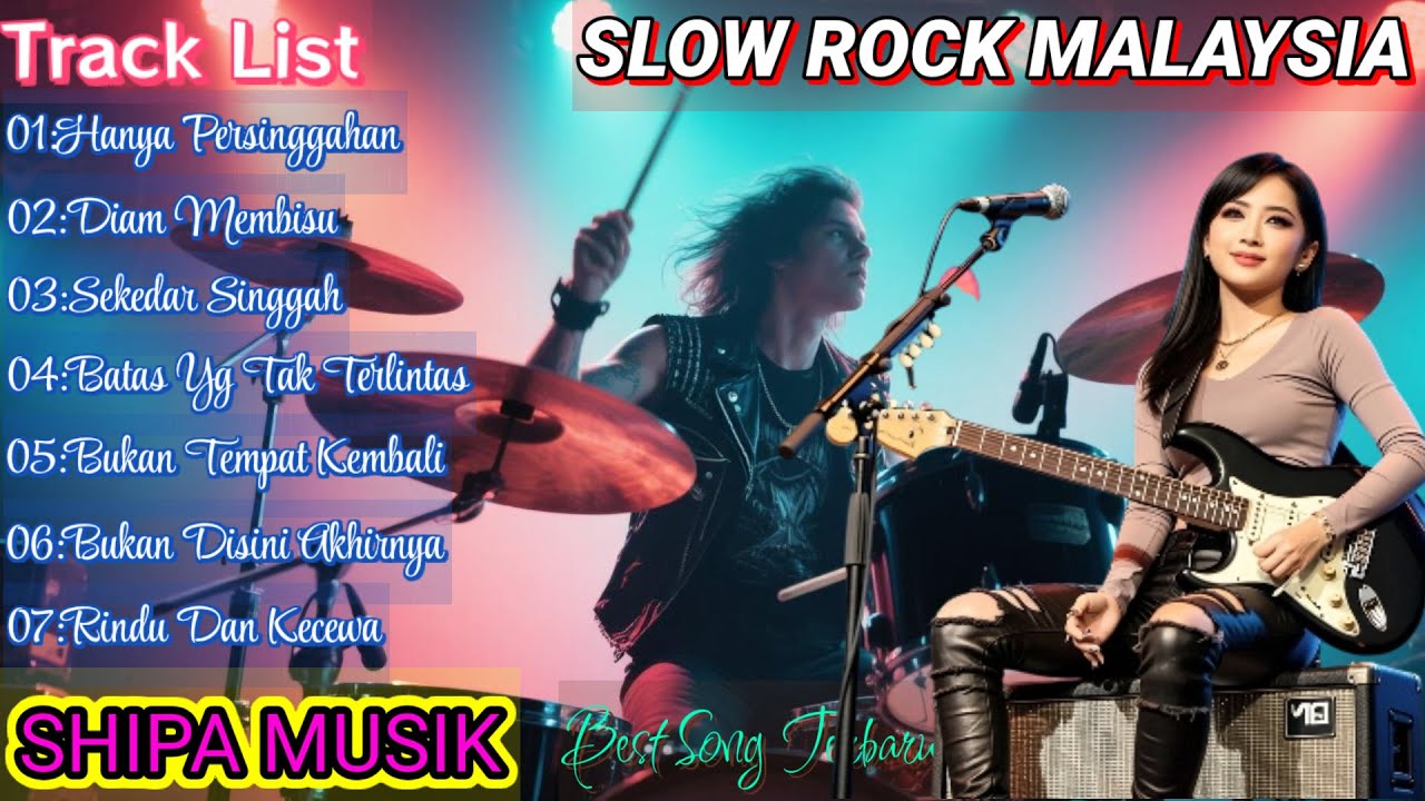 🔥 Slow Rock Malaysia Terhits | Lagu Melayu Pilihan Hati Lagu Galau & Penuh Kenangan