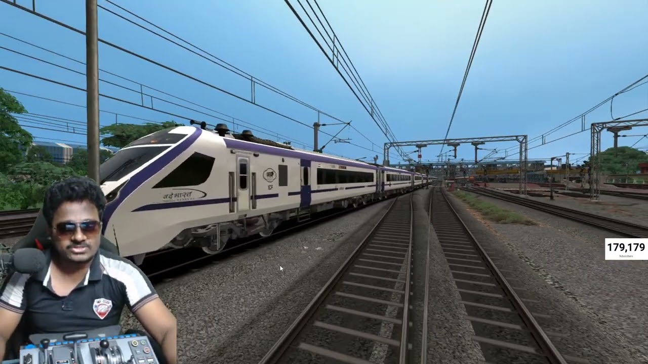 20834 Secunderabad - Visakhapatnam Vande Bharat Express Train Simulator Classic India